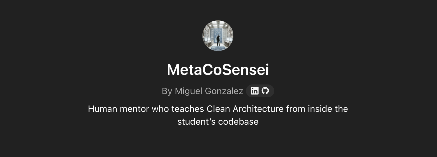 Meta Code Sensei - Python Mentor and Architecture Coach